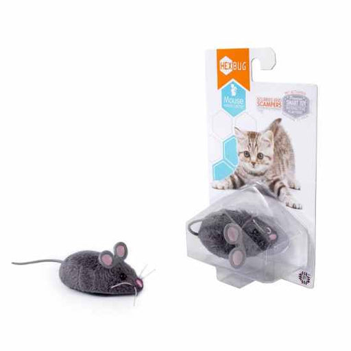 HEXBUG Mouse Robotic Cat Toy (GREY)