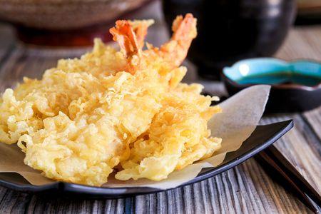 Crunchy Tempura crumbs